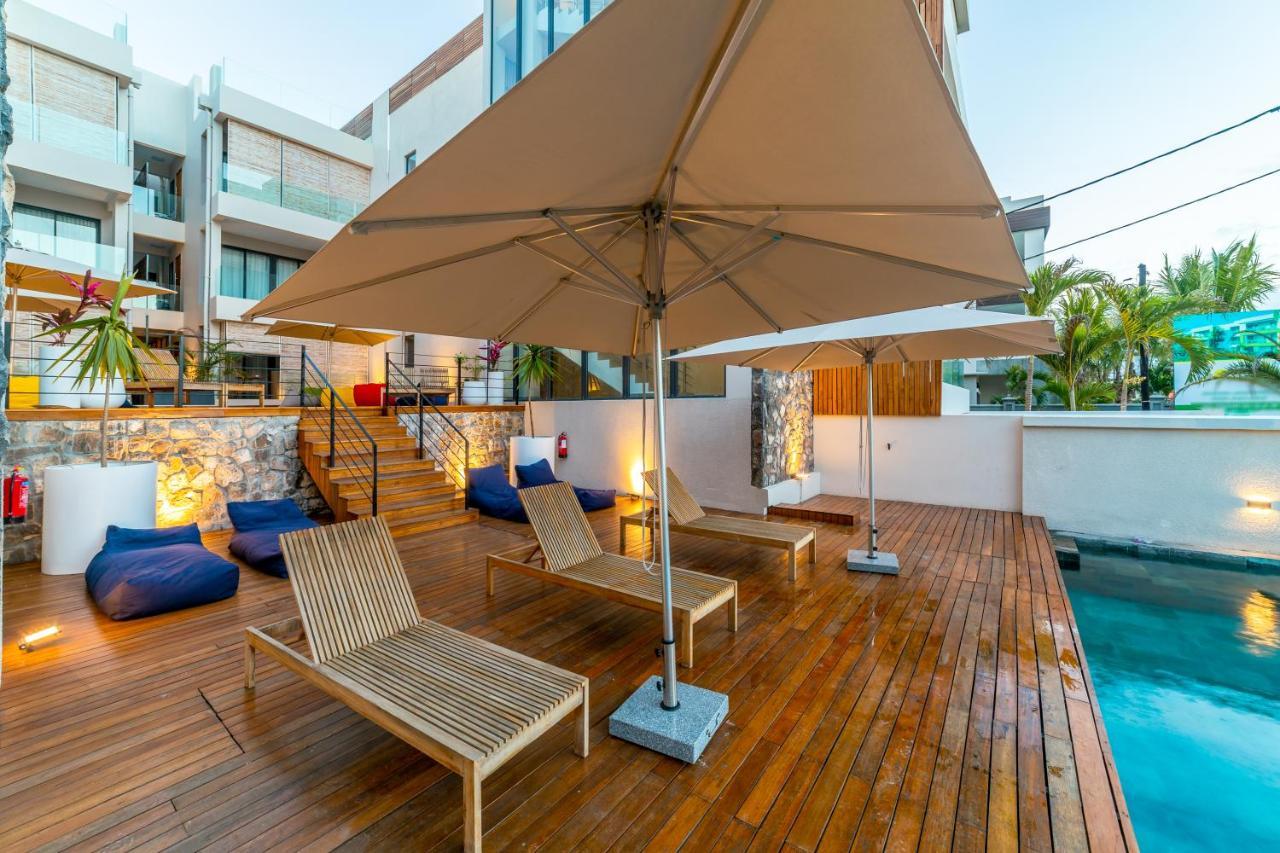 Penthouse 13 - One Bay Residence With Private Rooftop Terrace And Dip In Pool Pereybere Beach Ngoại thất bức ảnh